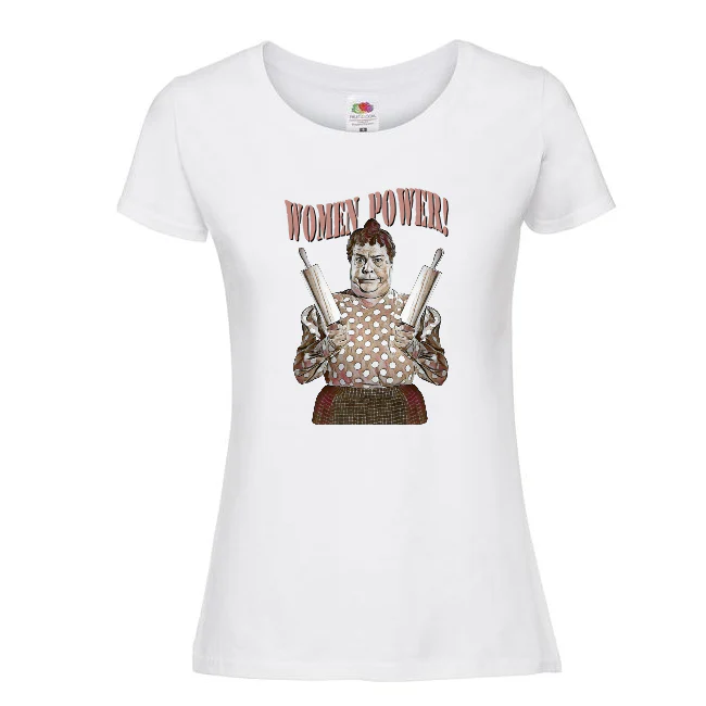NAISTEN T-PAITA  WOMEN POWER (JUSTIINA) 00 725 - Image 4