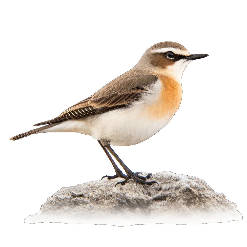 Northern wheatear bird 1- paitakuva