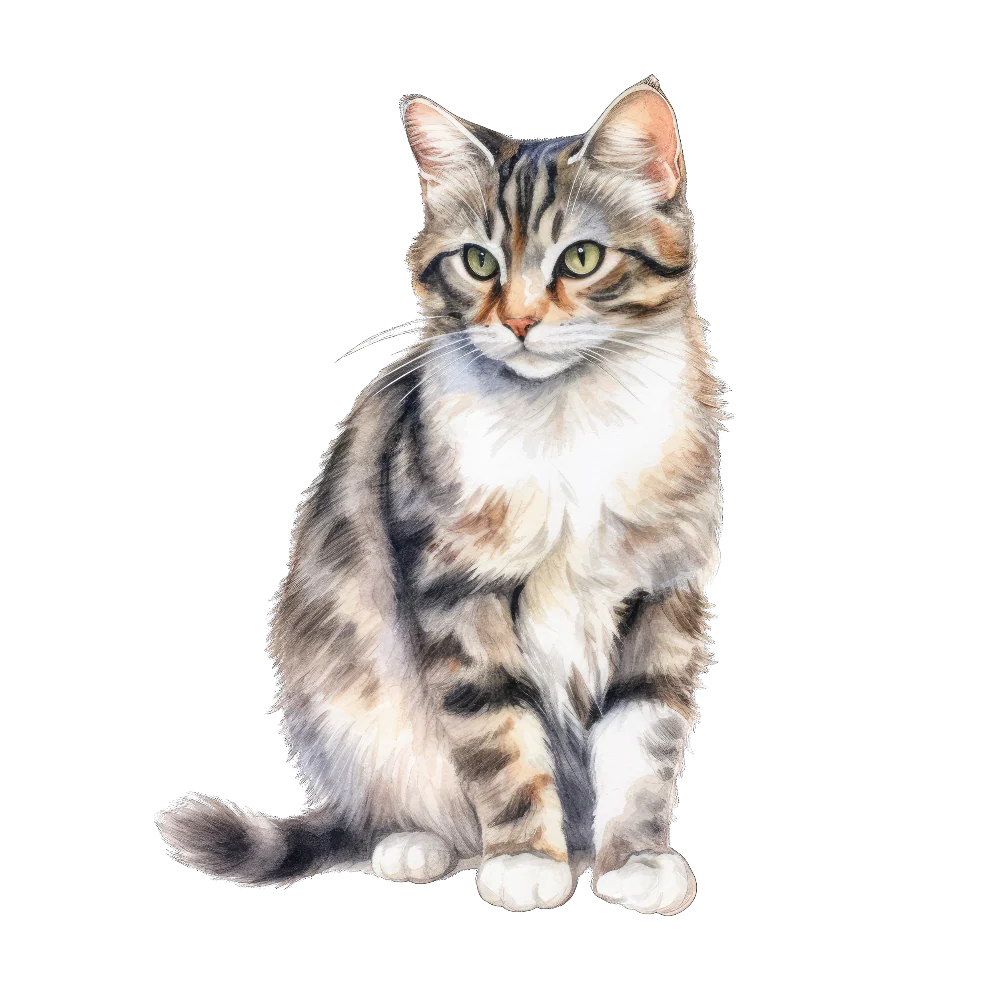 PAINATUS - American wirehair longhair cat