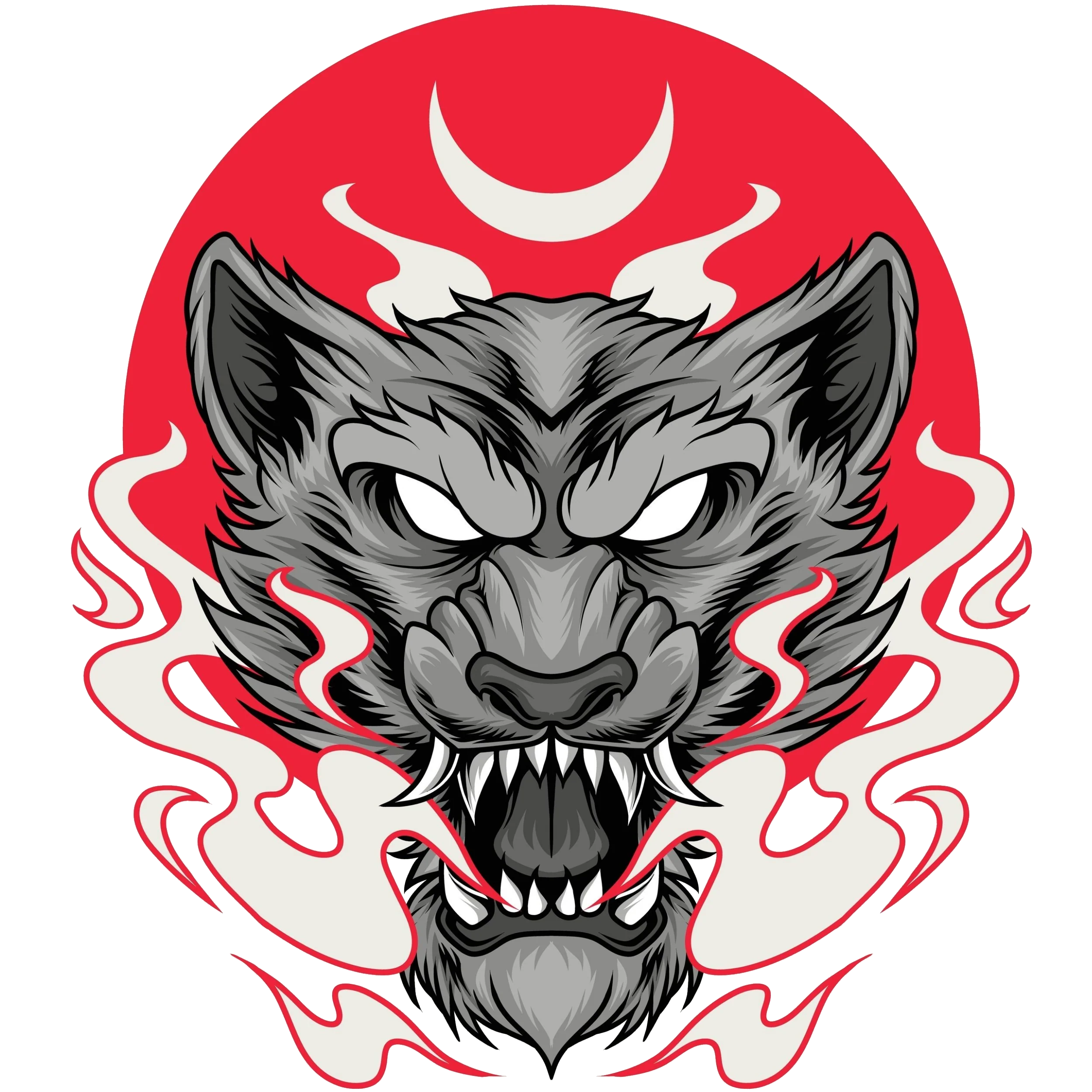 PAITAKUVA - MOON WOLF (00 2410)