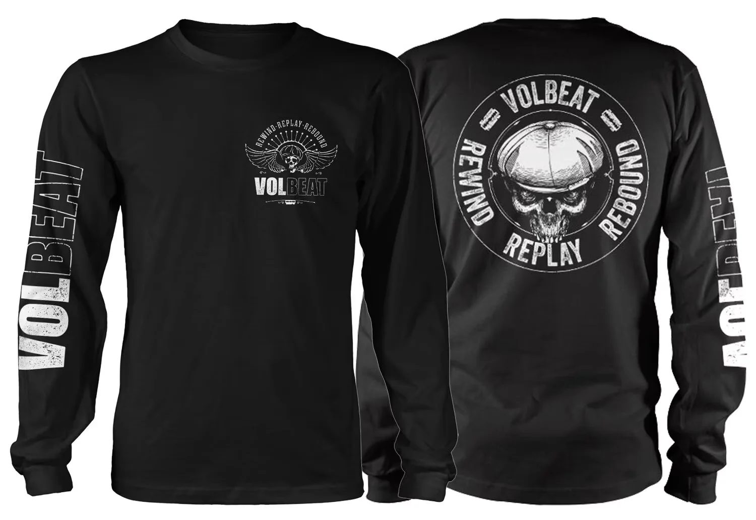 PITKÄHIHAINEN PAITA - Volbeat RRR Long Sleeve - Image 3