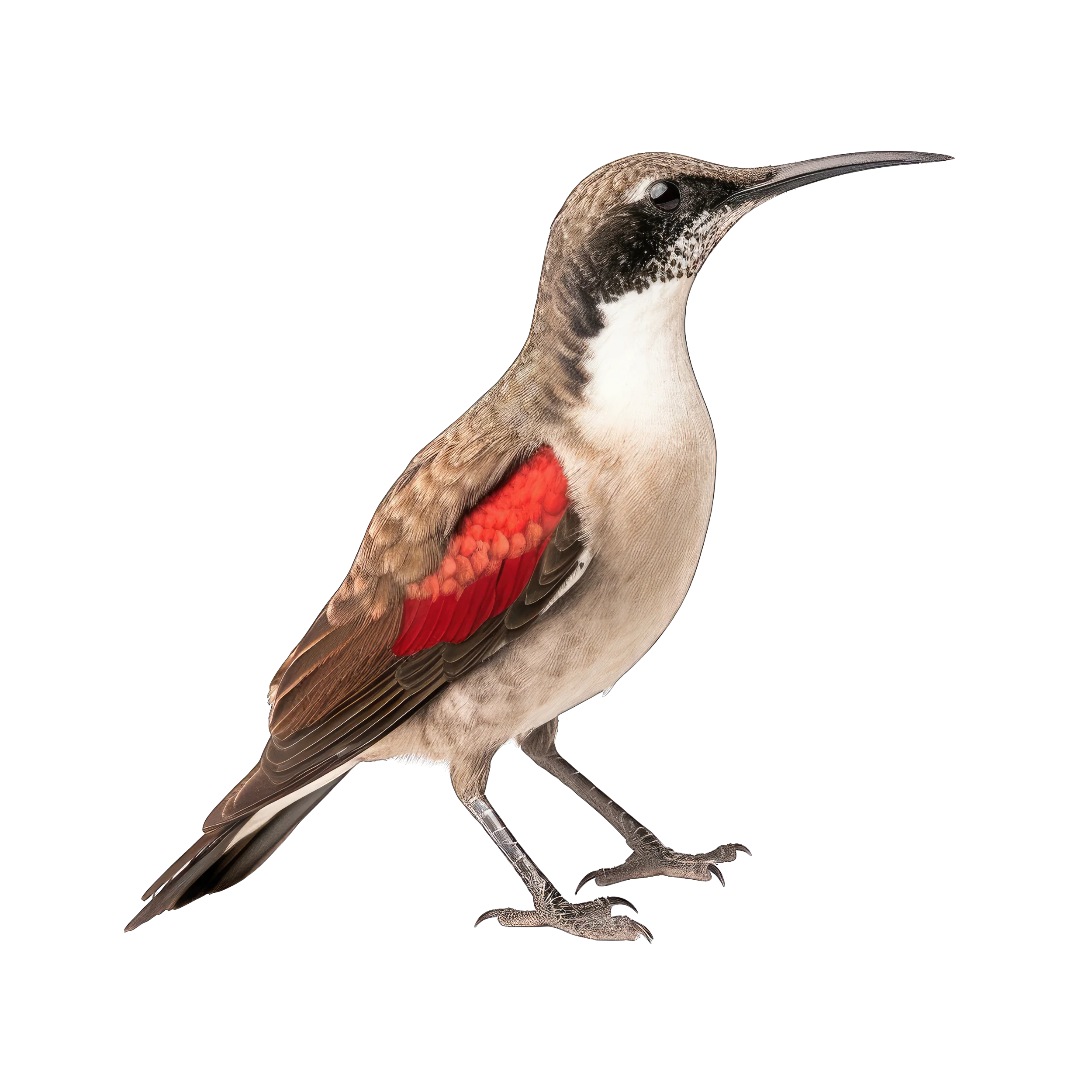 Plain-capped starthroat bird 1- paitakuva