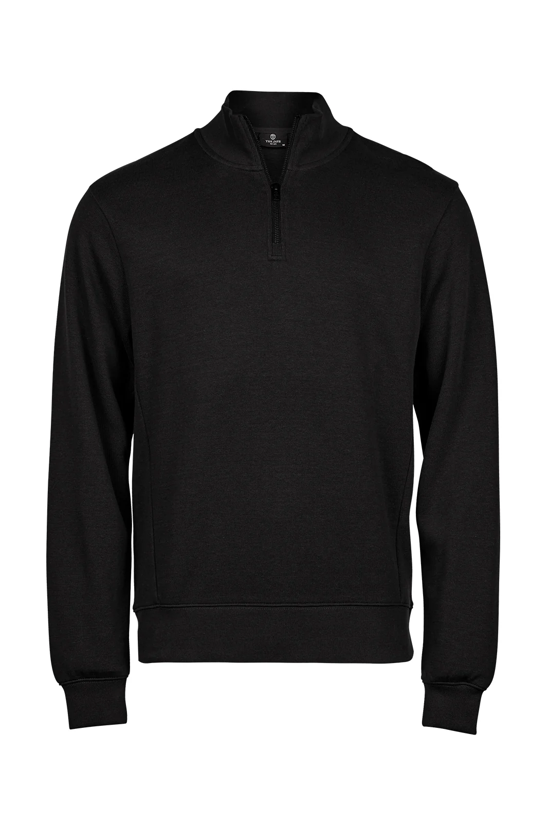 RIBBED INTERLOCK HALF ZIP - Image 2