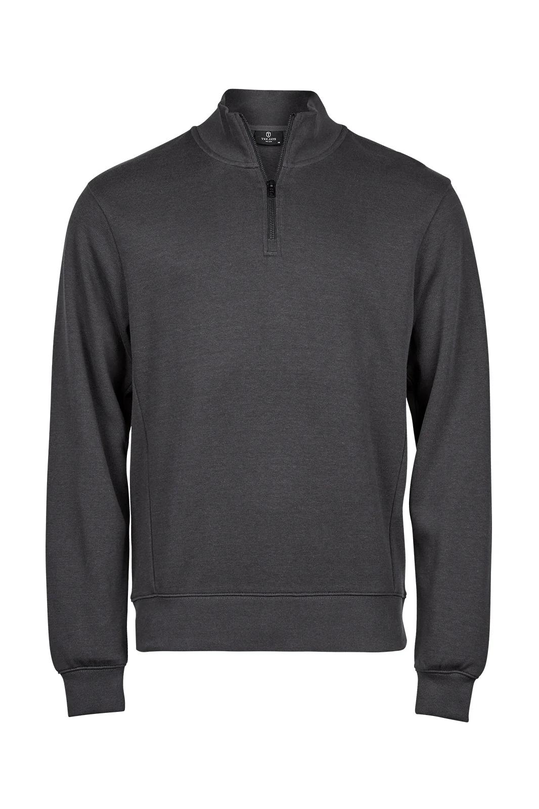 RIBBED INTERLOCK HALF ZIP - Image 3