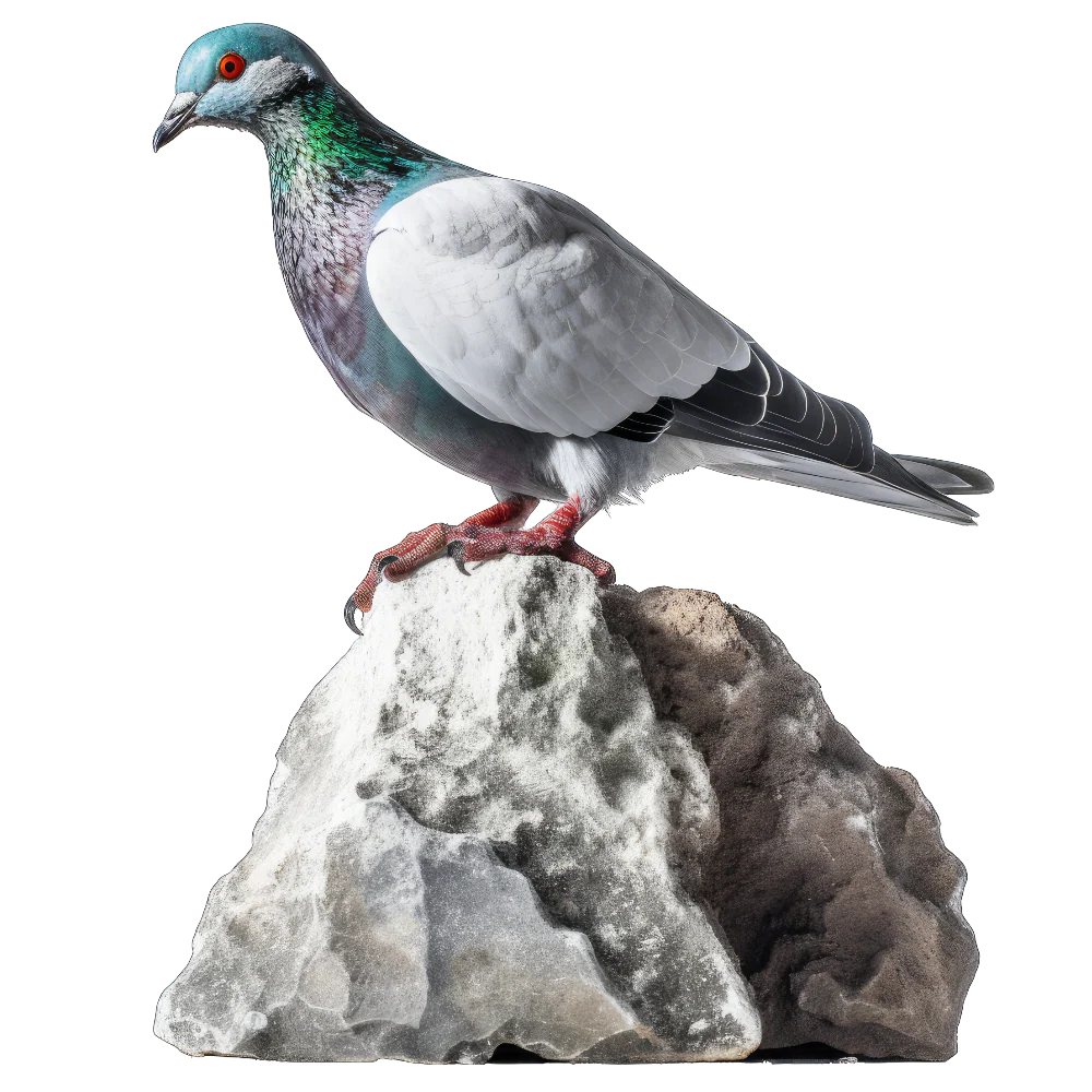 Rock pigeon bird 1- paitakuva