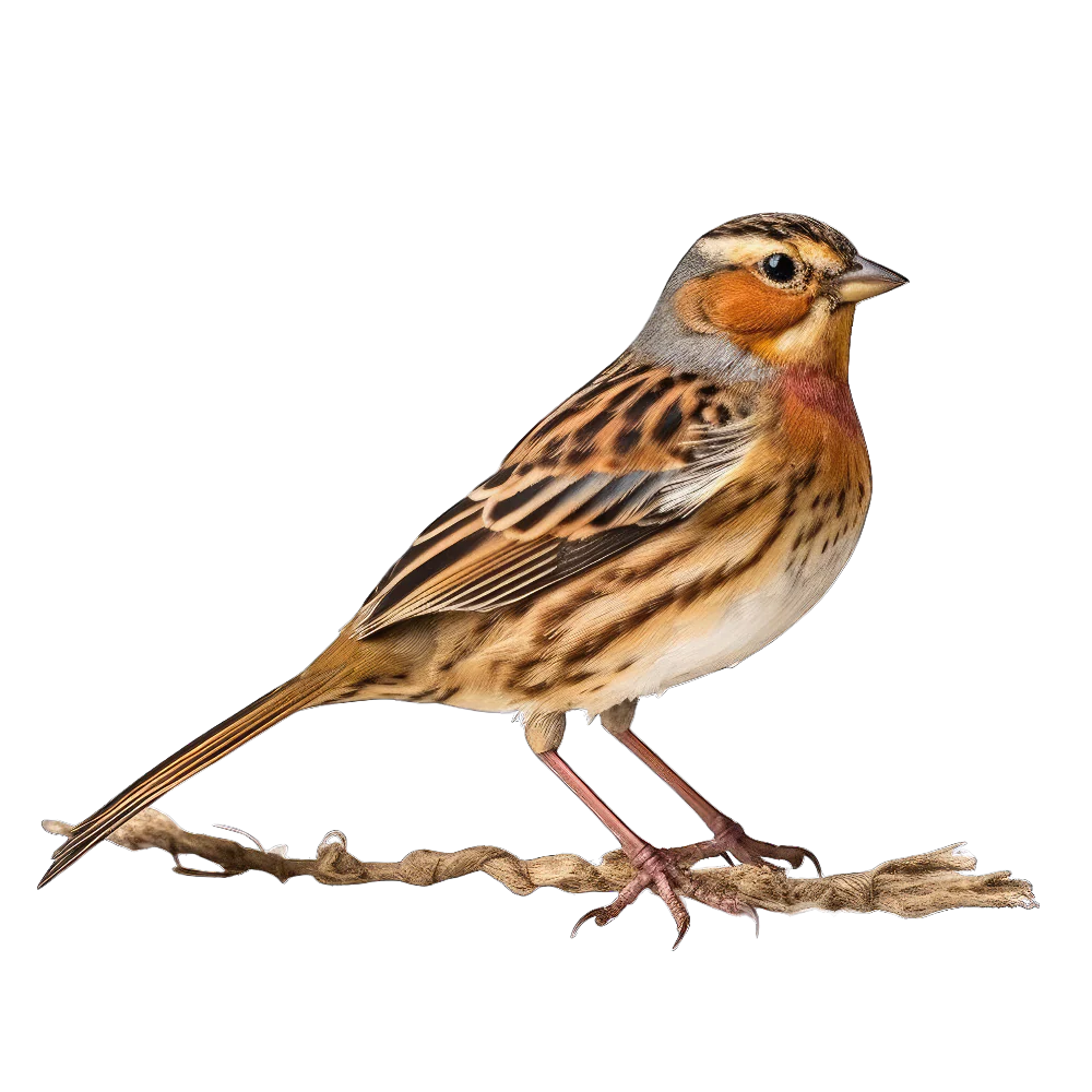 Rustic bunting bird 1- paitakuva