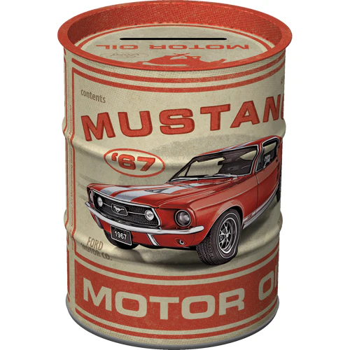 Säästölipas (tynnyri) Ford Mustang - GT 1967 Motor Oil - Image 2