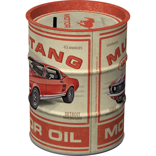 Säästölipas (tynnyri) Ford Mustang - GT 1967 Motor Oil - Image 3