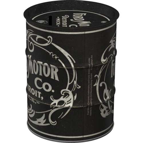 Säästölipas (tynnyri) Ford - Vintage Logo - Image 2
