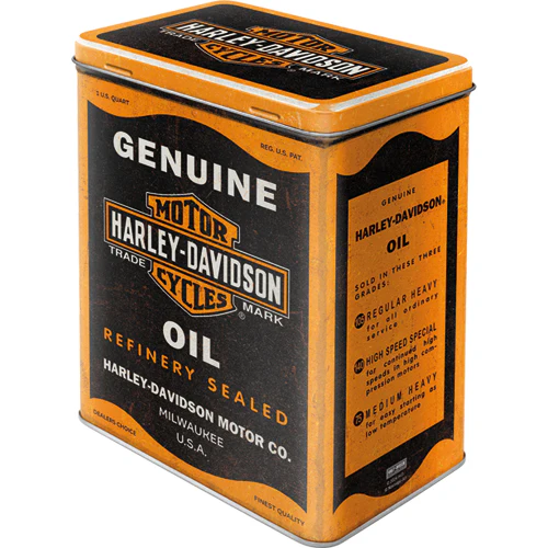 Säilytyspurkki L Harley-Davidson - Genuine Oil