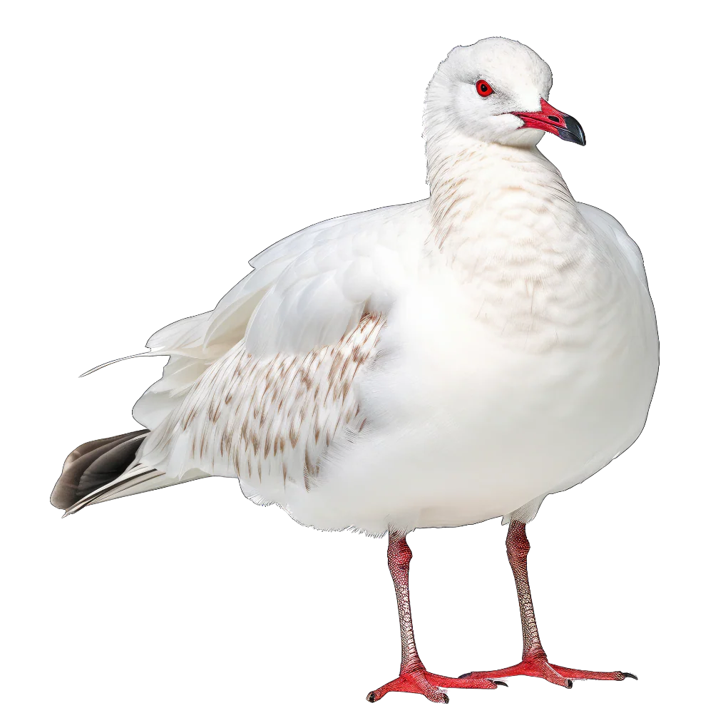 Short-billed gull bird 1- paitakuva