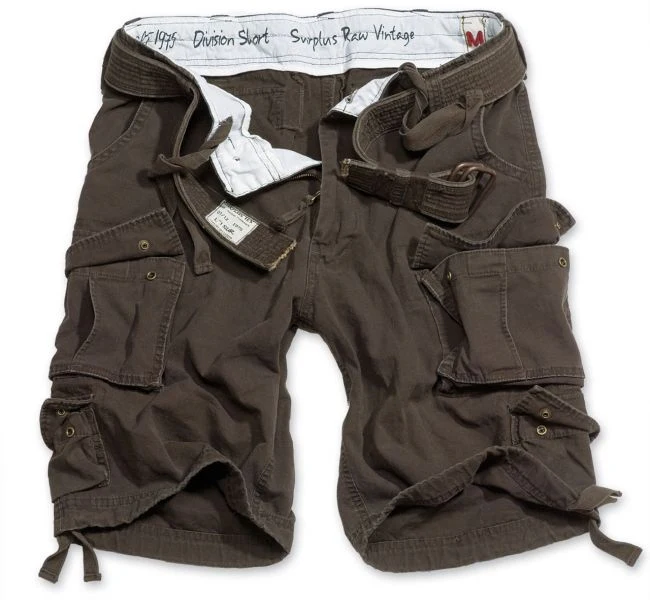 SHORTSIT - DIVISION SHORTS BROWN - SURPLUS