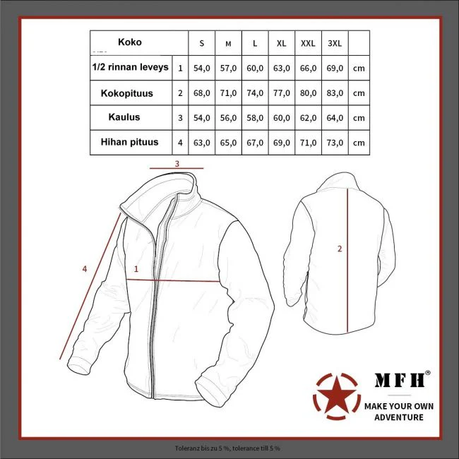 SOFTSHELL TAKKI "SCORPION" COYOTE TAN - Image 5