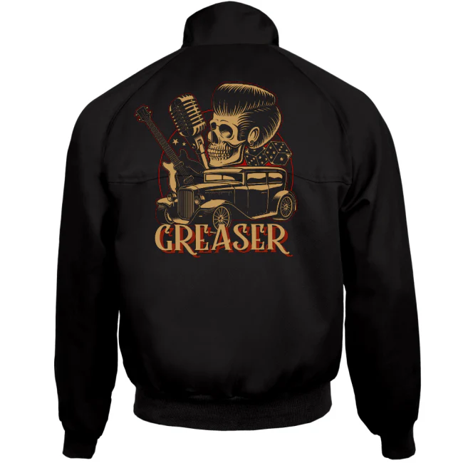 SPEED KINGS Harrington takki - GREASER (115) - Image 2