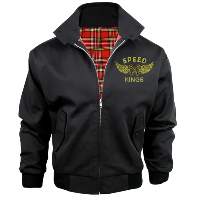 SPEED KINGS Harrington takki - MOTORCYCLE CLUB - Image 2