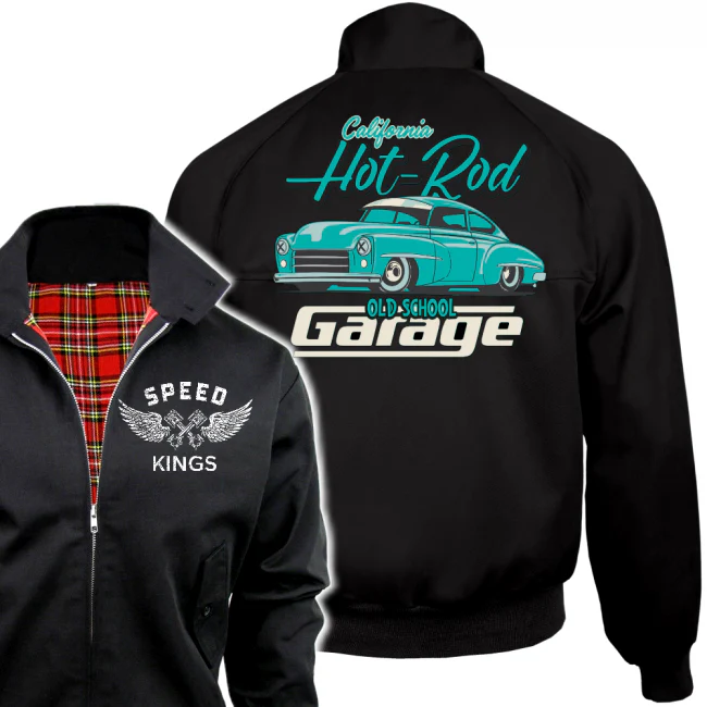 SPEED KINGS Harrington takki - OLD SCHOOL GARAGE (00 2013)