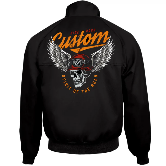 SPEED KINGS  Harrington takki - SPIRIT OF THE ROAD (00 1942A) - Image 2