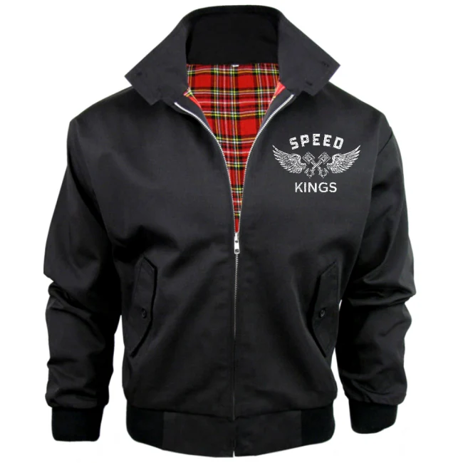 SPEED KINGS  Harrington takki - SPIRIT OF THE ROAD (00 1942A) - Image 3
