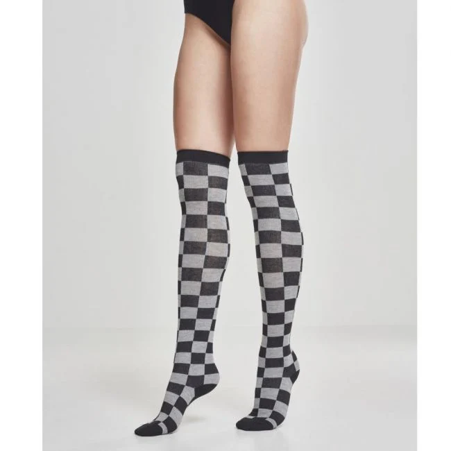 SUKAT - Ladies Checkerboard Overknee - Image 2
