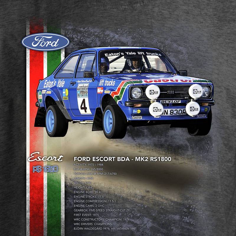 T-PAITA RALLI harmaa - DC Escort Eaton Yale - Image 2