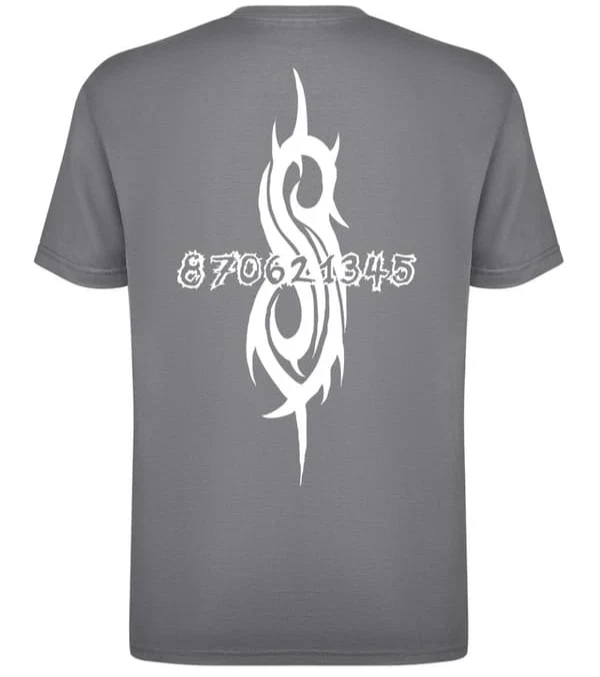 T-PAITA harmaa - Slipknot Albums Platte (LF8695) - Image 2