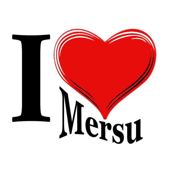 T-paita - I LOVE MERSU (VALKOINEN) (00 1421) - Image 2