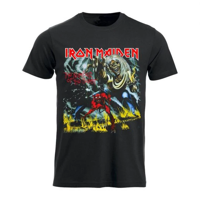 T-PAITA - Iron Maiden Number of the beast (LF8602)