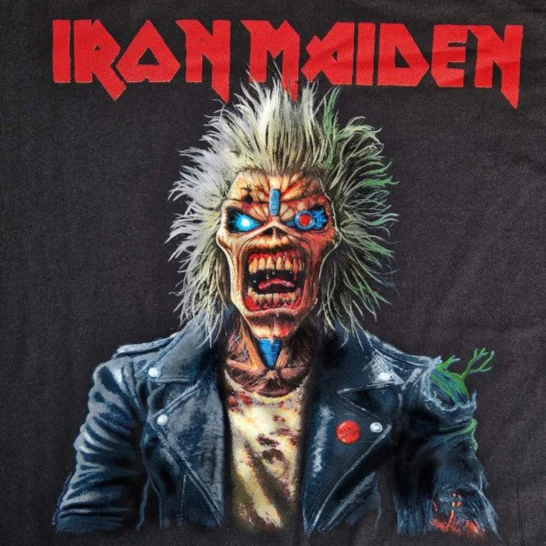 T-PAITA - Iron Maiden Portrait Eddie Scream (LF8621) - Image 2