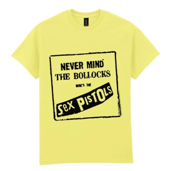 T-PAITA keltainen - Sex Pistols Never Mind The Bollocks (LF8028)