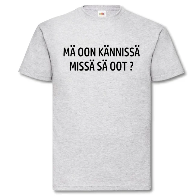 T-PAITA - MÄ OON KÄNNISSÄ MISSÄ SÄ OOT ? (00 1894A) - Image 3