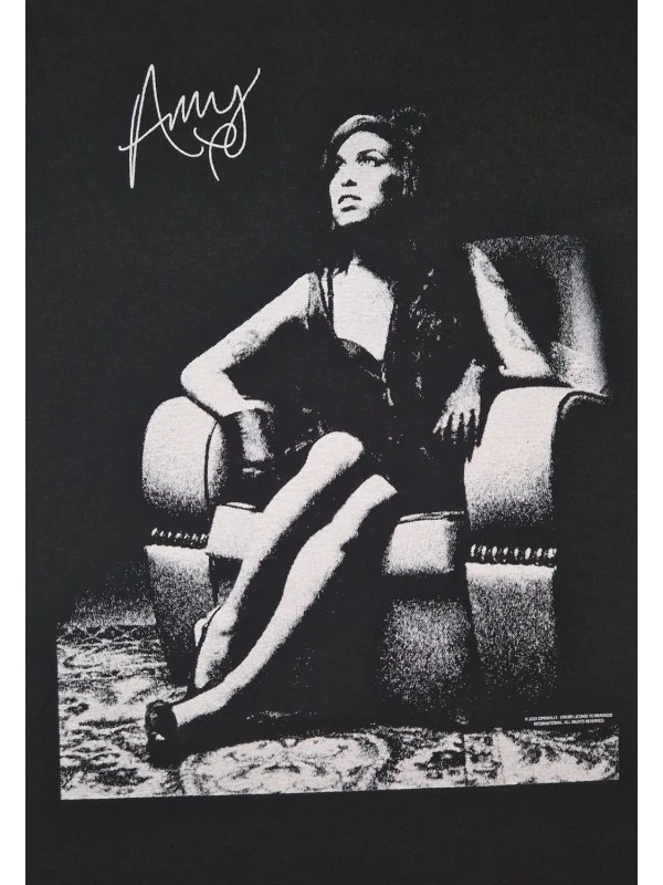 T-PAITA musta - Amy Winehouse Bawchair (LF8705) - Image 2