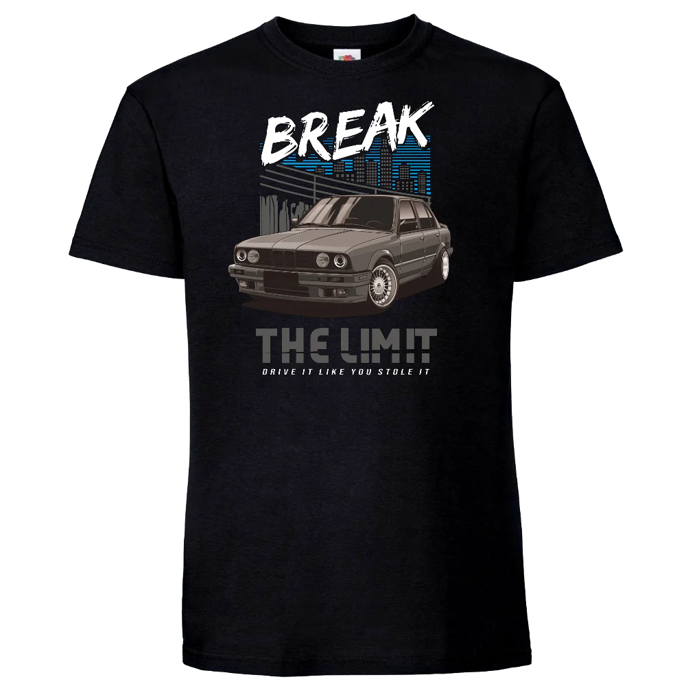 T-PAITA MUSTA - BREAK THE LIMIT (00 448)