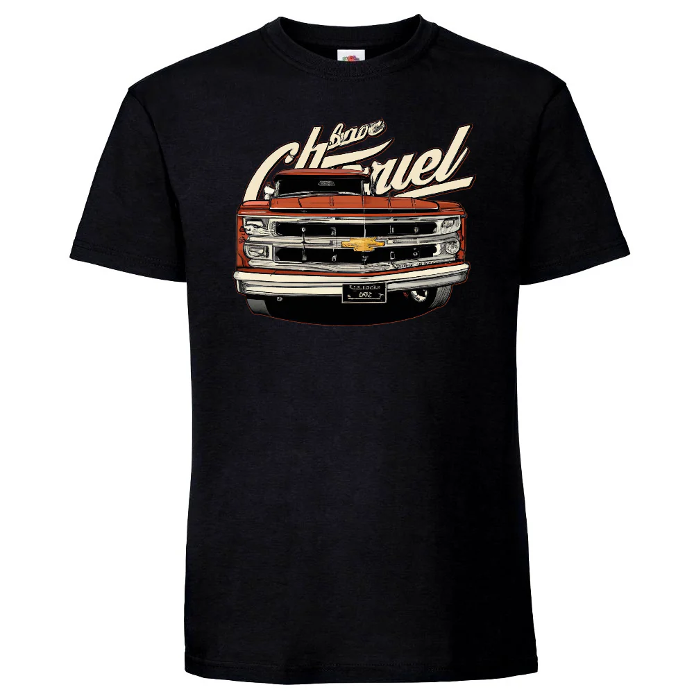 T-PAITA MUSTA - CHEVY (00 475)