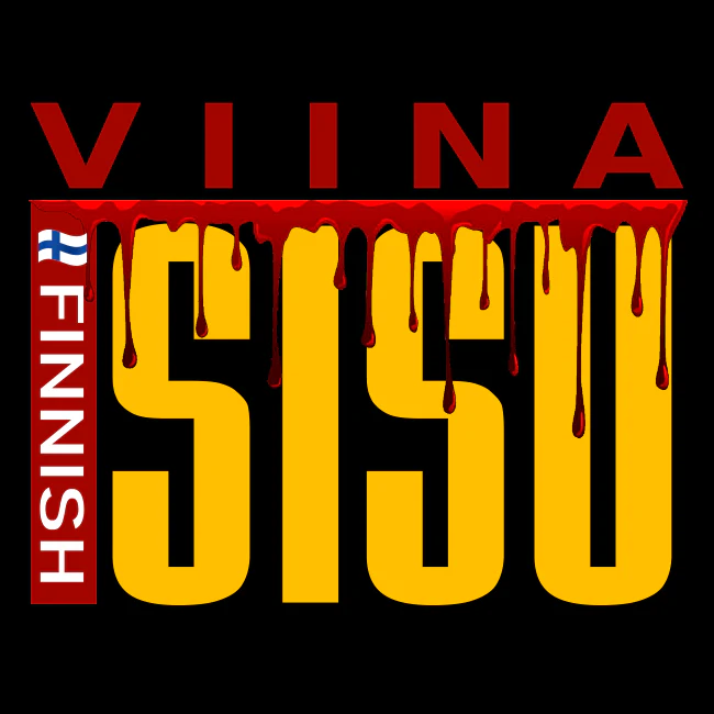 T-PAITA musta - FINNISH SISU viina (00 3020) - Image 2