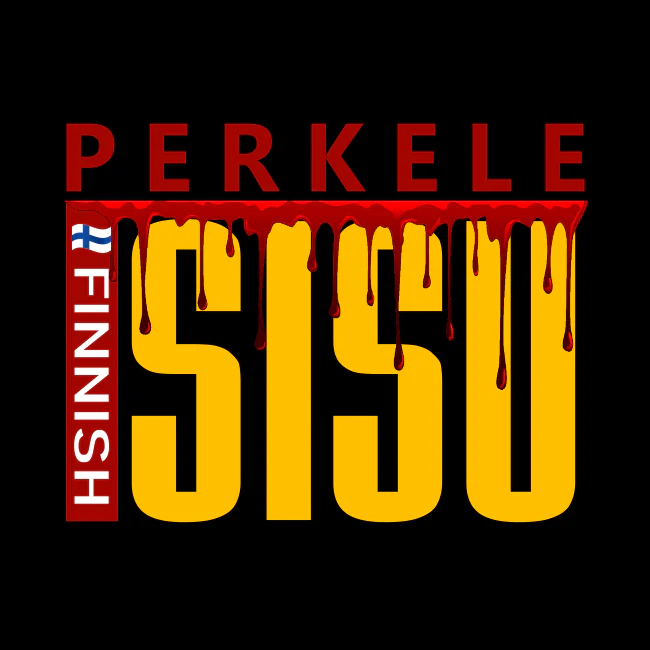 T-PAITA musta - FINNISH SISU PERKELE (00 3022) - Image 2