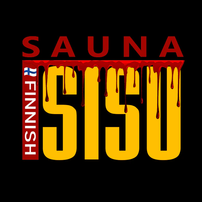 T-PAITA musta - FINNISH SISU SAUNA (00 3021) - Image 2