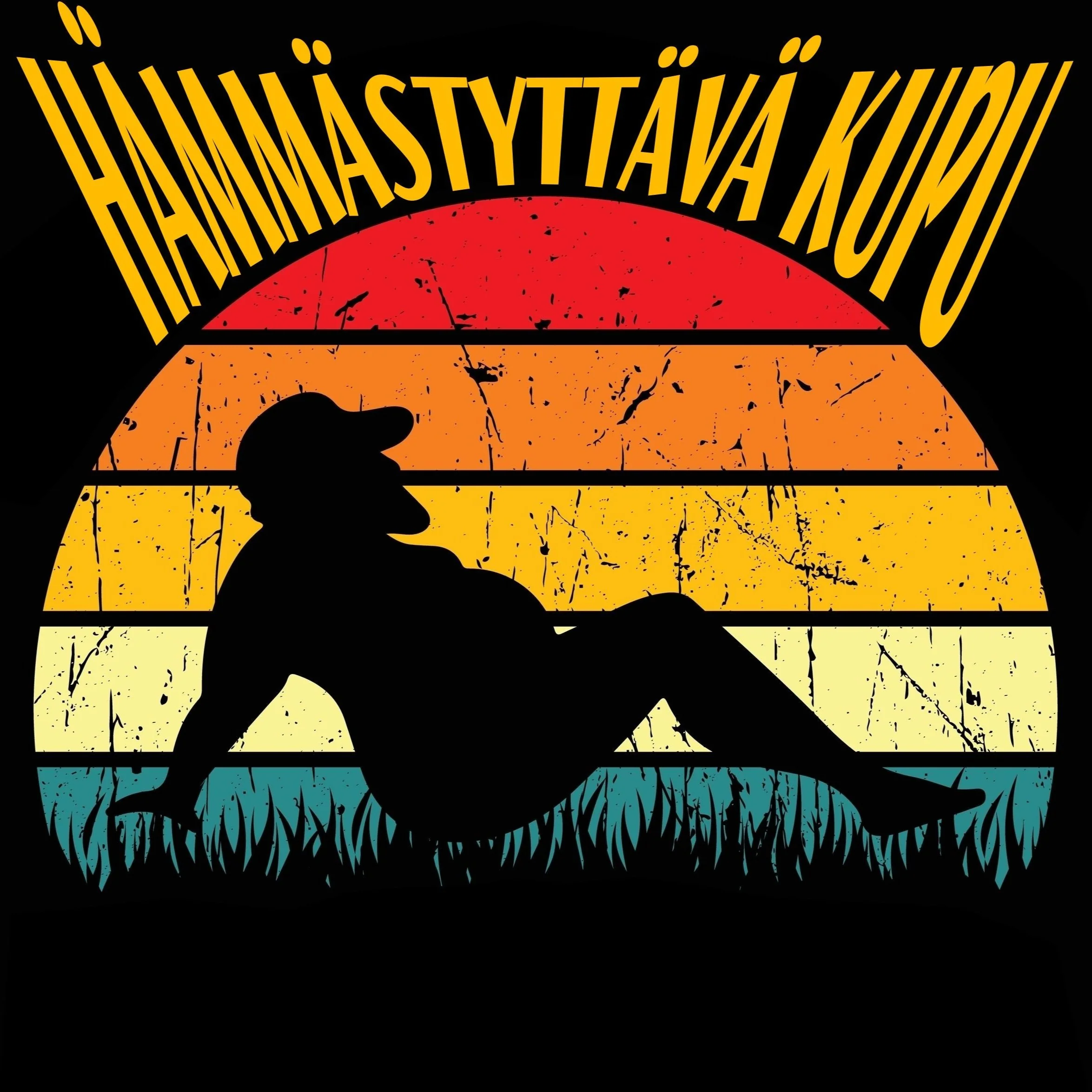 T-PAITA MUSTA - HÄMMÄSTYTTÄVÄ KUPU - KAMALA LUONNE - Image 2