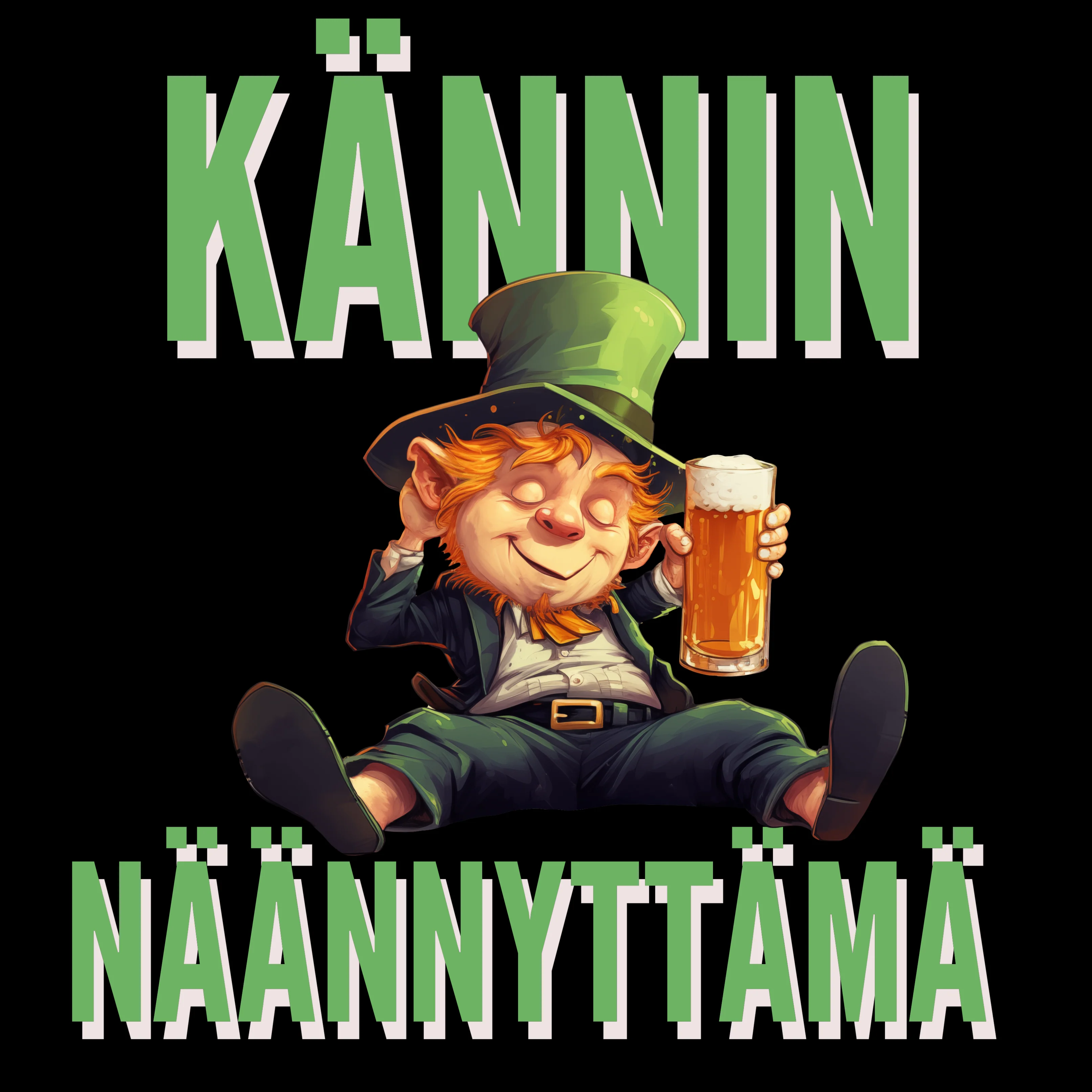 T-PAITA MUSTA - KÄNNIN NÄÄNNYTTÄMÄ - KAMALA LUONNE (2852) - Image 2