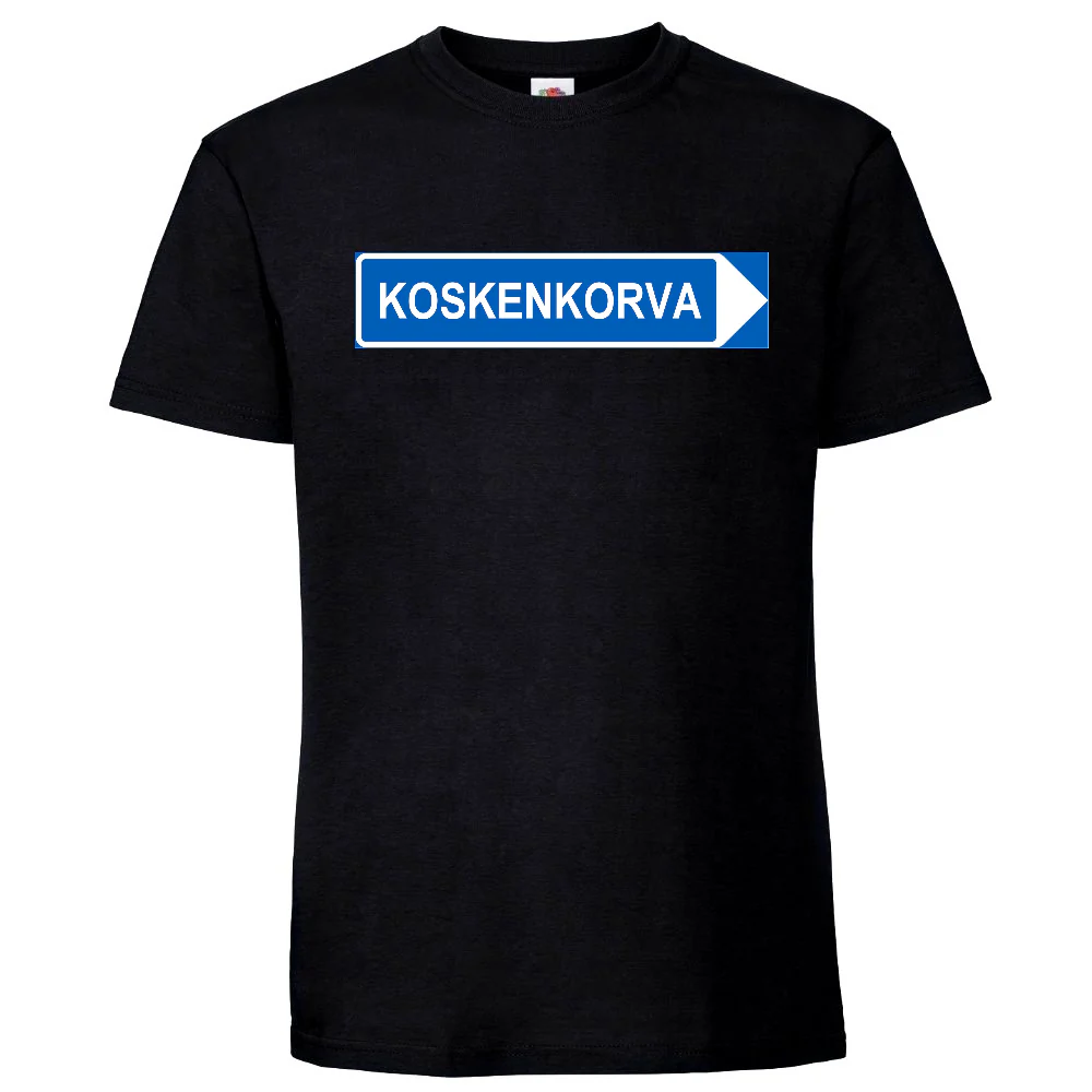 T-PAITA MUSTA - KOSKENKORVA - Image 2