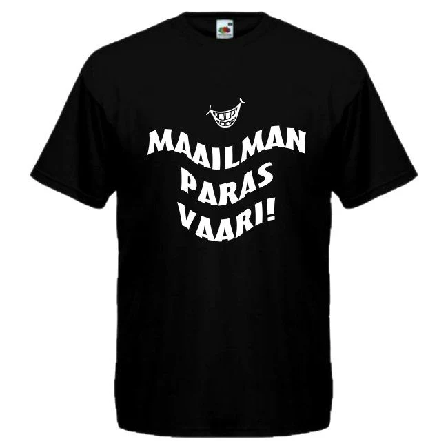 T-PAITA musta - Maailman paras vaari! (00 2425)