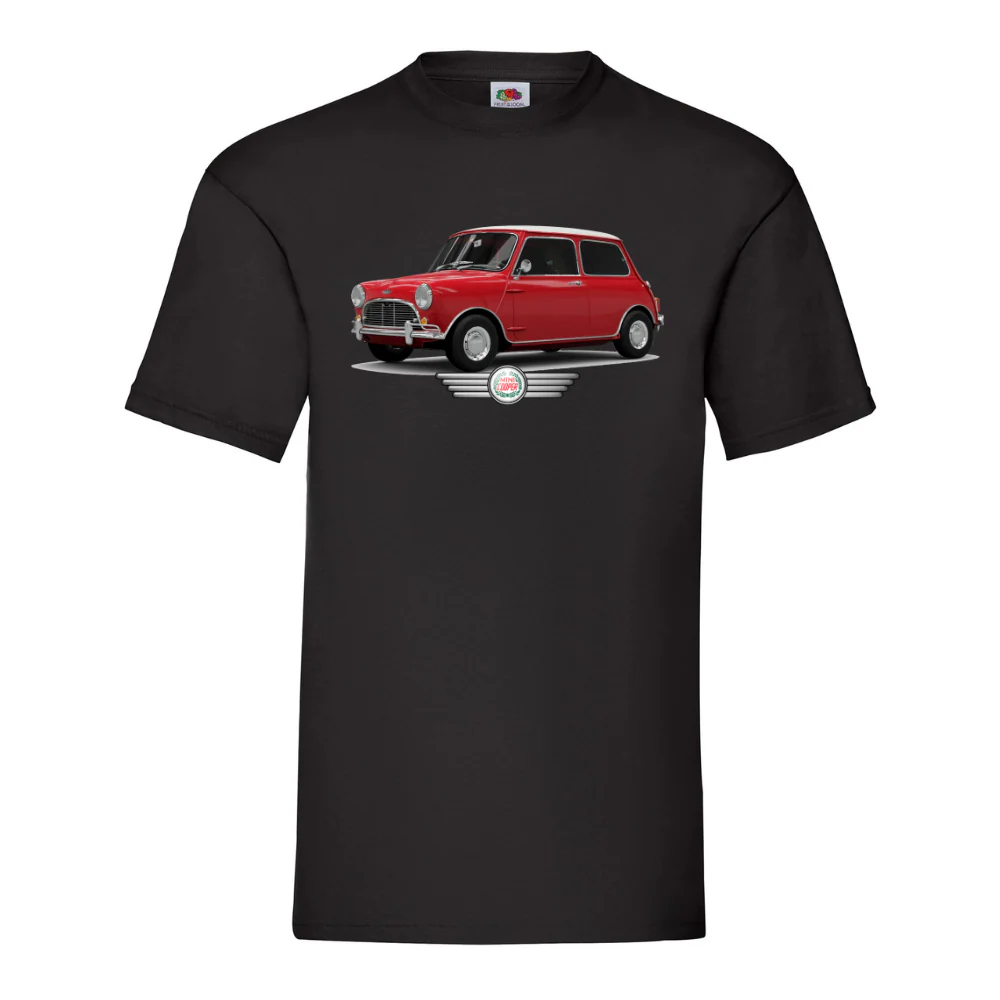 T-PAITA musta - Mini Cooper (2997)