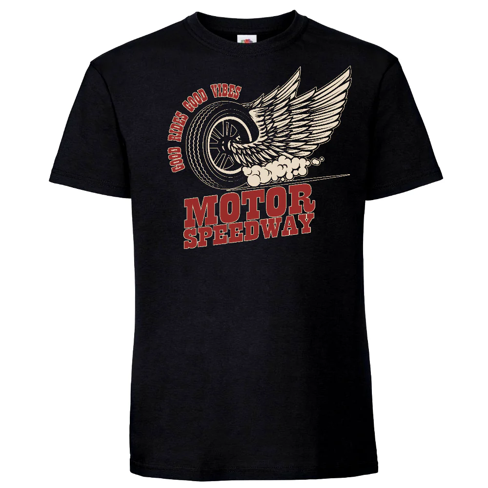 T-PAITA MUSTA - MOTOR SPEEDWAY (3049)