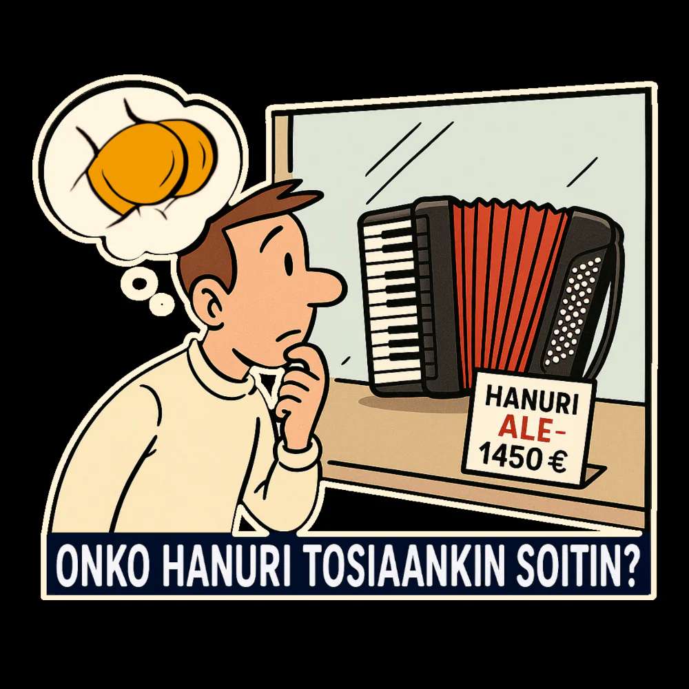 T-PAITA MUSTA - Onko hanuri todellakin soitin (00 694) - Image 3