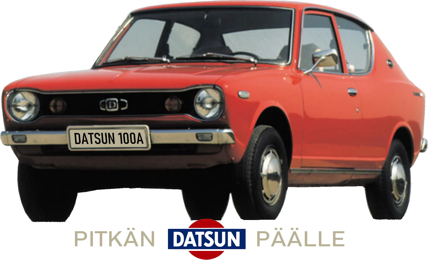 T-PAITA MUSTA - PITKÄN PÄÄLLE DATSUN (00 2609) - Image 2