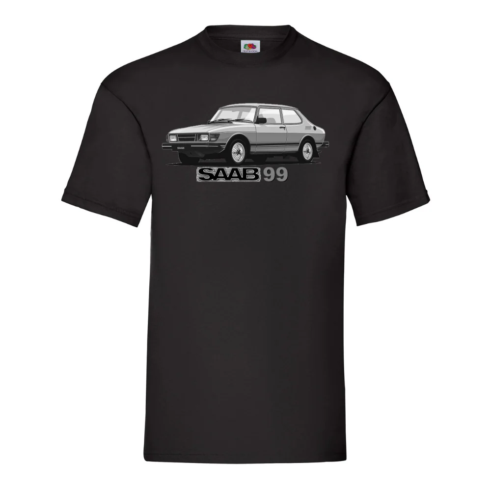 T-PAITA musta - Saab 99 (00 2968)