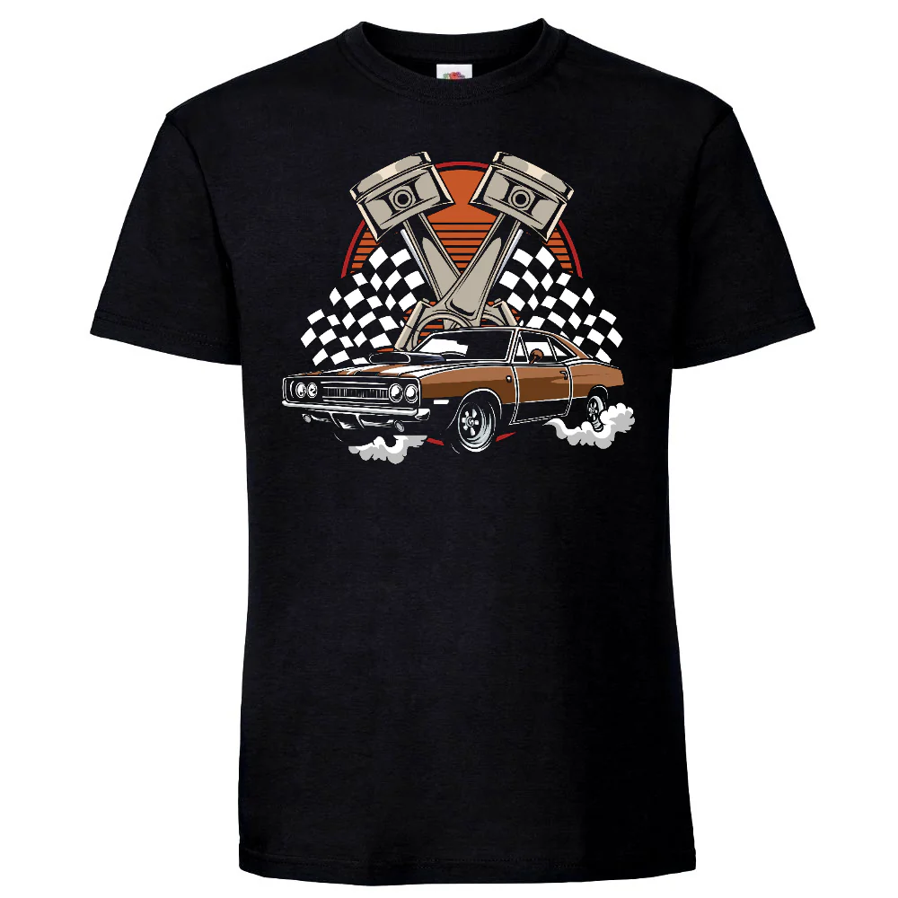 T-PAITA MUSTA - Torque Legend – Classic Muscle Power (3173)