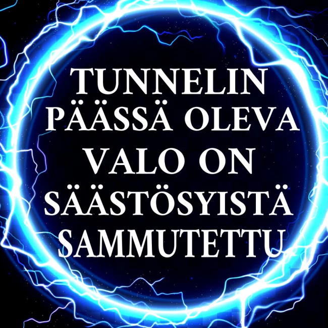 T-PAITA MUSTA - VALOA TUNNELIN PÄÄSSÄ (00 1505) - Image 2