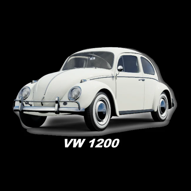 T-PAITA MUSTA - VW 1200 (2624) - Image 2