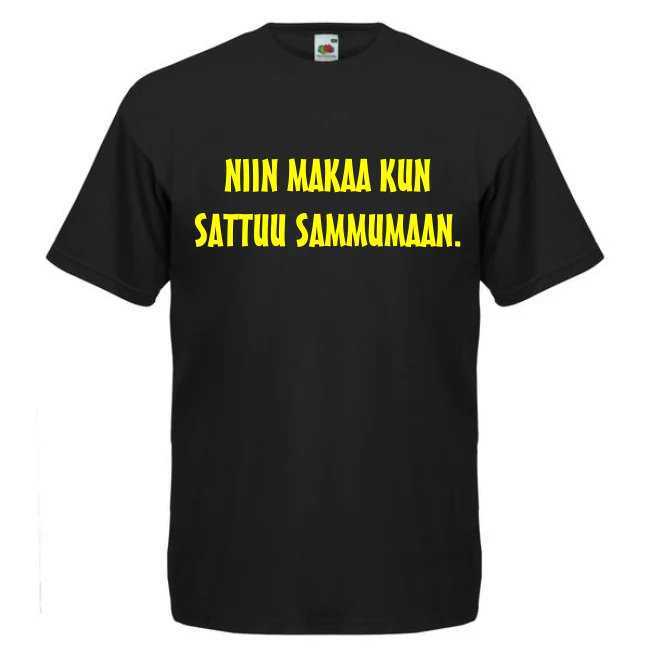 T-PAITA - NIIN MAKAA KUN SATTUU SAMMUMAAN (00 2091)