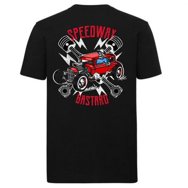 T-Paita - SPEEDWAY BASTARD - SPEED KINGS (00 1180) - Image 3